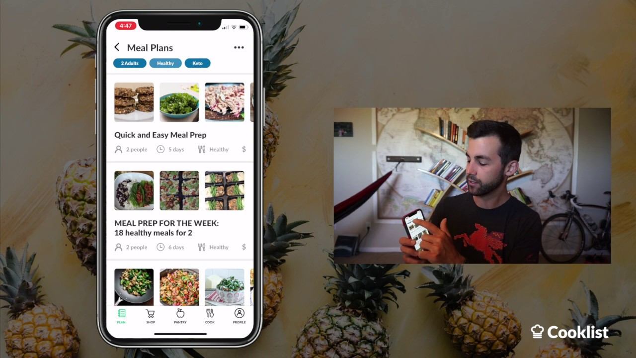 THE EASIEST MEAL PLANNING AND MEAL PREP APP смотреть онлайн
