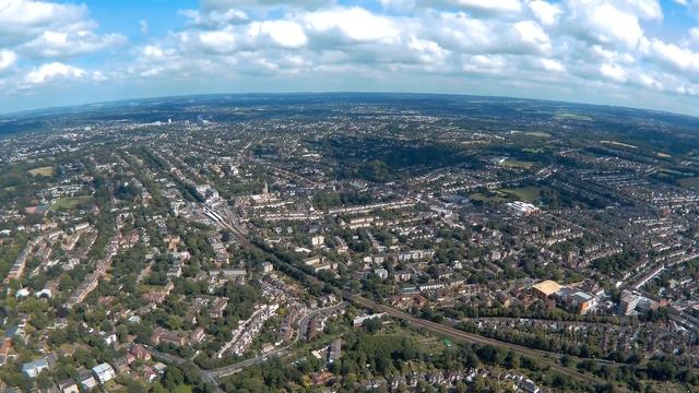 Ehang Ghost Drone Areal 2.0 footage Cator Park Bromley BR3 1AN смотреть онлайн
