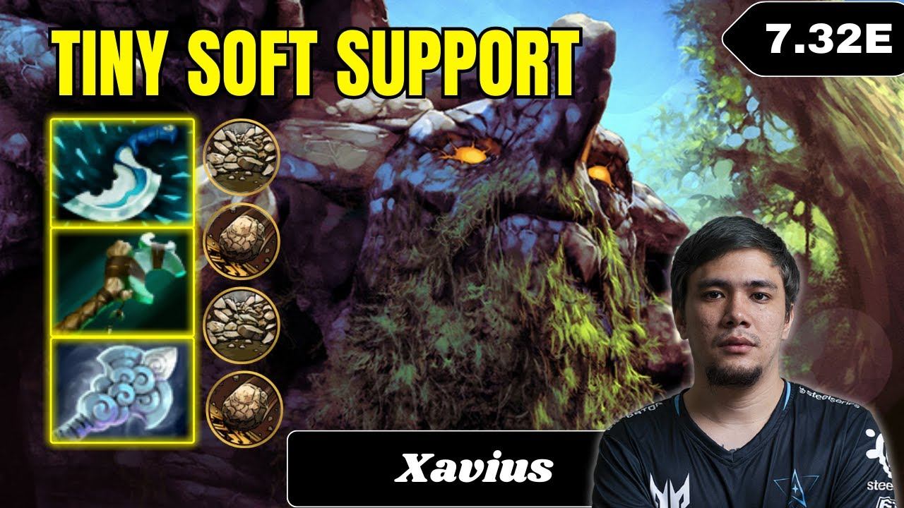 Xavius Tiny Soft Support Gameplay Patch 7.32e - Dota 2 Full Match Gameplay смотреть онлайн