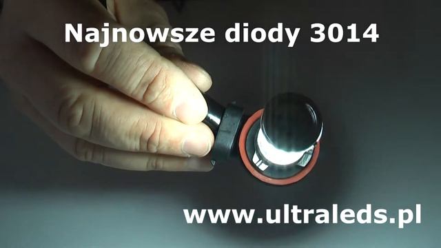 Żarówka LED H11 48 x 3014 SMD DRL + zwierciadło. Ultra jasne !!! смотреть онлайн