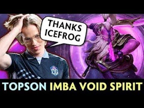 TOPSON makes Void Spirit look OP — 7 23 Dota смотреть онлайн