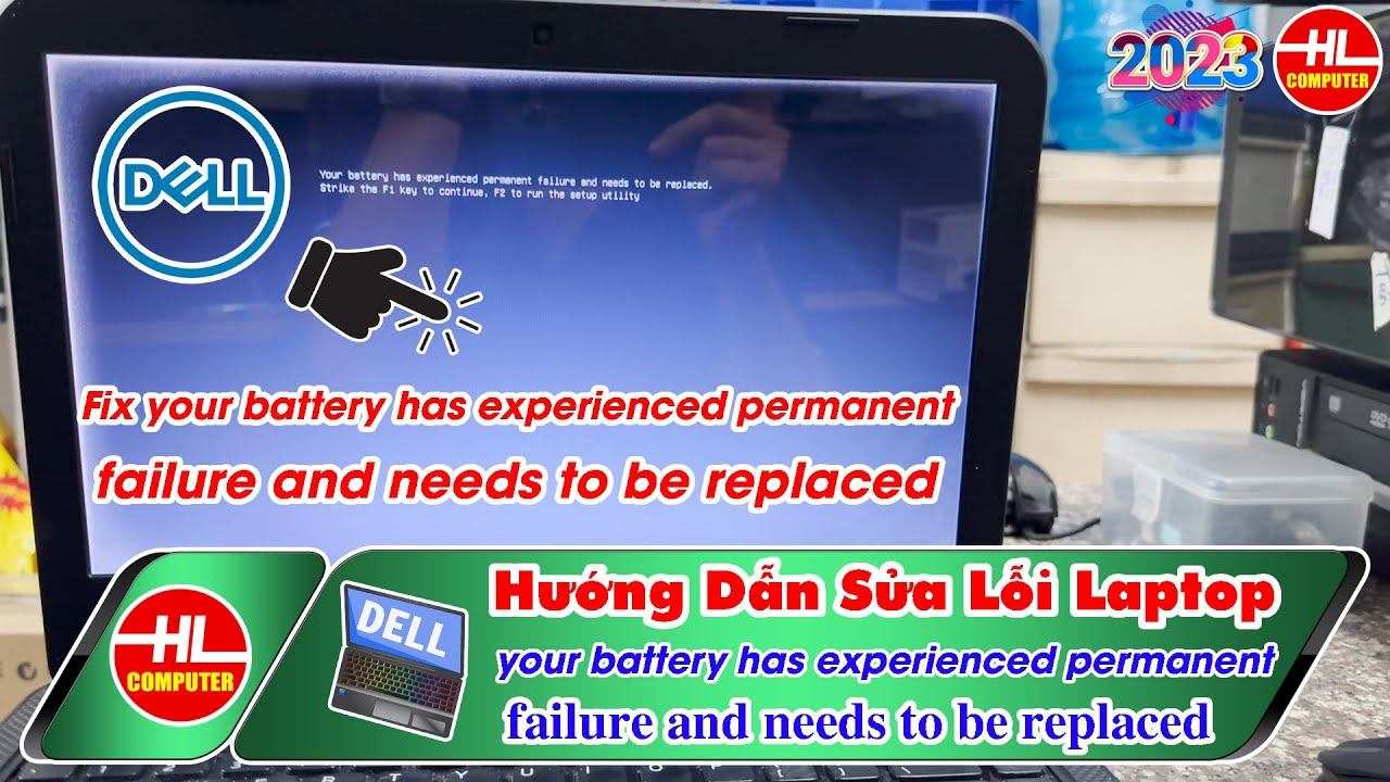 Fix Your Battery Has Experienced Permanent Failure And Needs To Be Replaced | Vi Tính Huỳnh Lâm