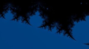 Фрактал Мандельброта в Blender | Масштабирование фрактала | 256 итераций