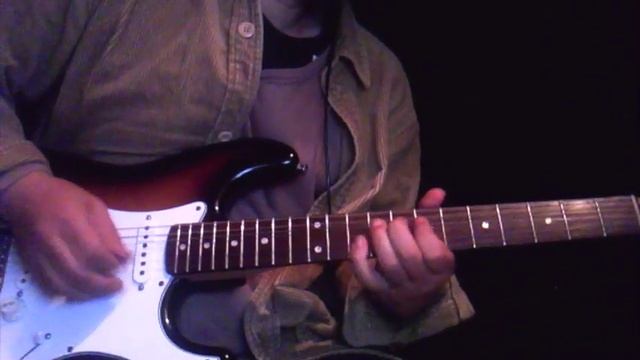 Improvised on David Gilmour Style Backing Track By Squier Strat смотреть онлайн