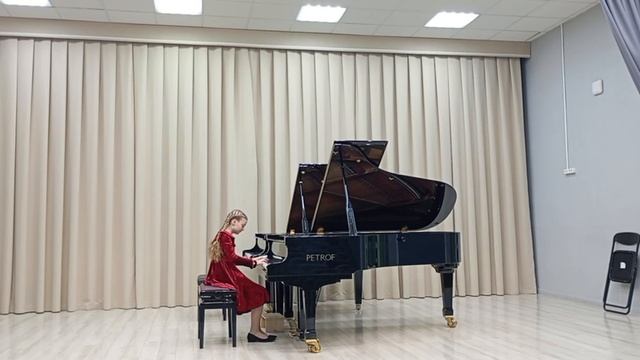 И. С. Бах Трехголосная фуга C Dur. исп. Ксения Макашава