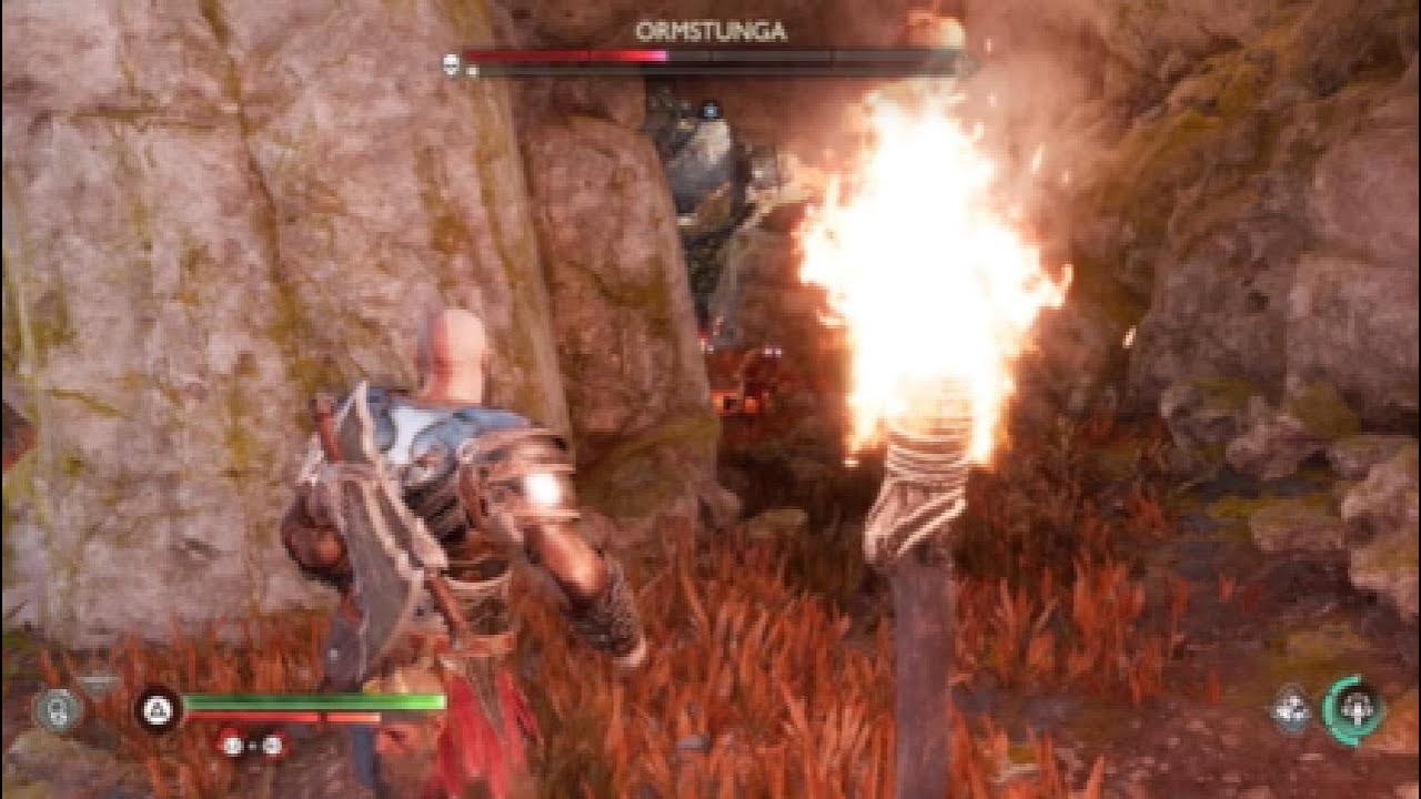 Gow Ragnarok dodging Ormstunga boss смотреть онлайн