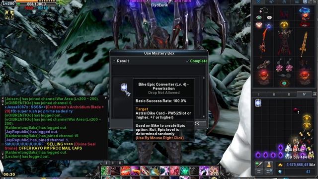 Cabal Online PH - May Pera Sa BASURA! Box Opening Event 200 Lang Sana Oopen Napasarap Naging 400!