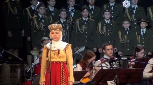 «Я ЛЕЧУ НАД РОССИЕЙ» поет Валерия Янковская и детский ансамбль Национальной Гвардии, 26.10.23 г.