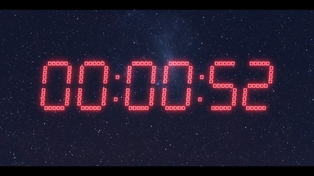 Red neon timer 2 minutes countdown смотреть онлайн