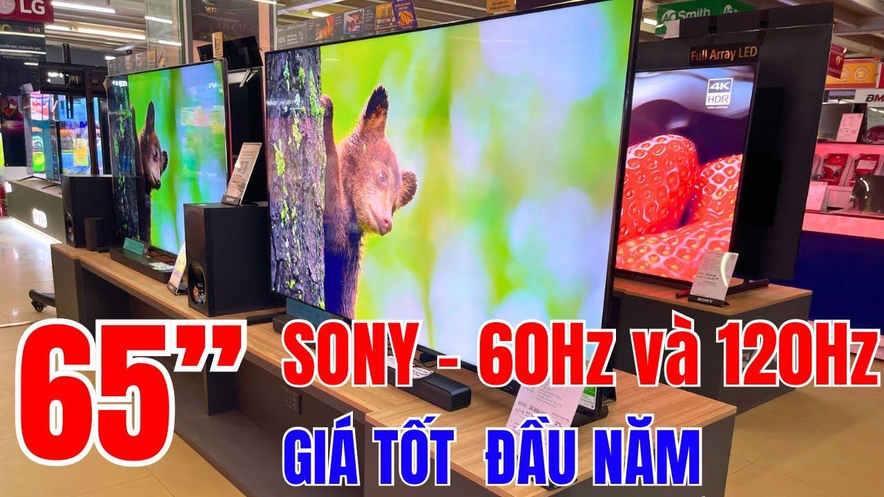 Tất cả TV 65 inch màn 60hz và 120hz của Sony GIÁ TỐT đầu năm смотреть онлайн