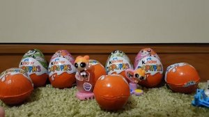 РАСПАКОВКА КИНДЕР СЮРПРИЗОВ POWERPUFF GIRLS Суперкрошки ПОЛУЧИТСЯ ЛИ СОБРАТЬ ВСЮ КОЛЛЕКЦИЮ?