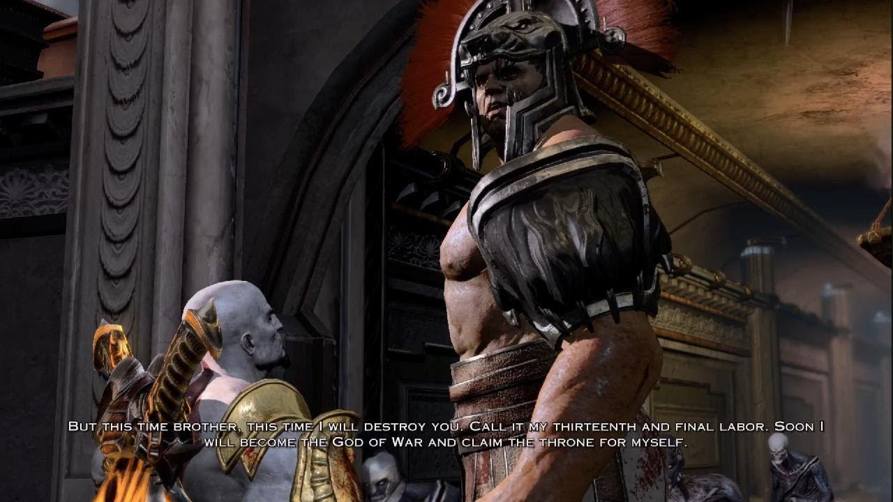 God of War III Hercules fight смотреть онлайн