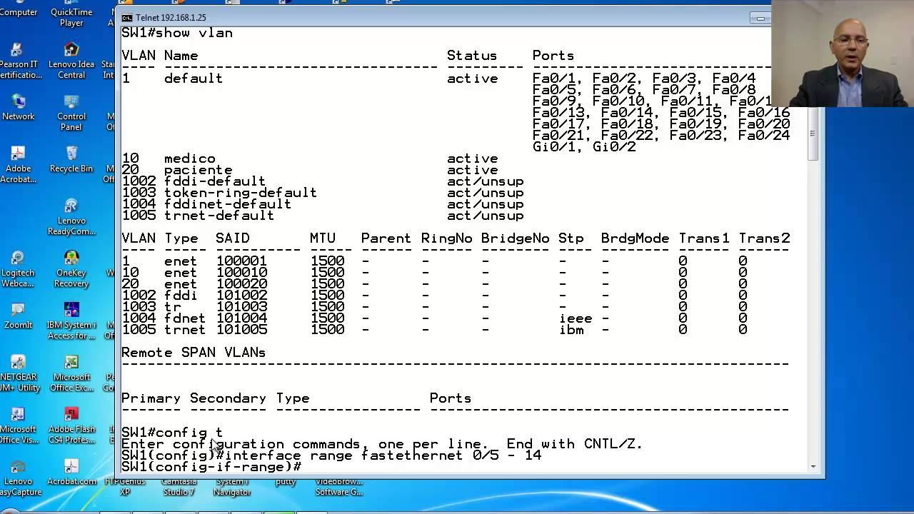 CS071 12.06 VLAN - Como crear un VLAN смотреть онлайн
