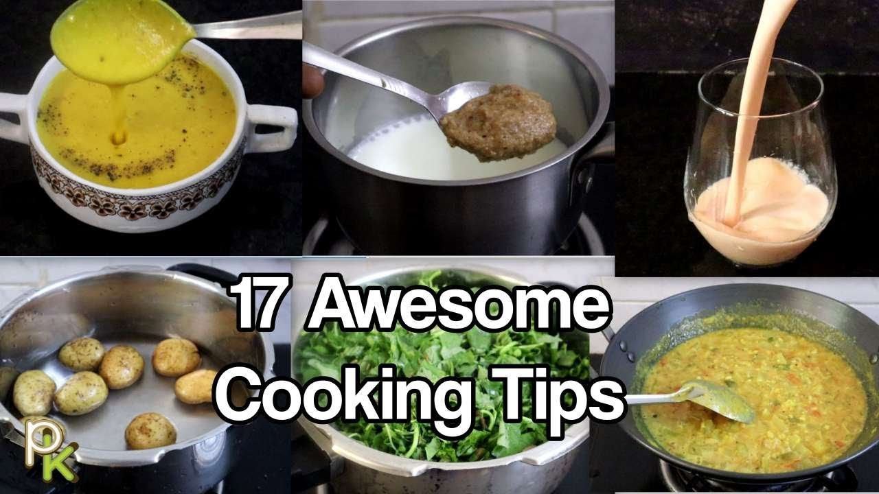 Useful Indian Cooking Tips-17 Awesome Kitchen Tips and Tricks смотреть онлайн