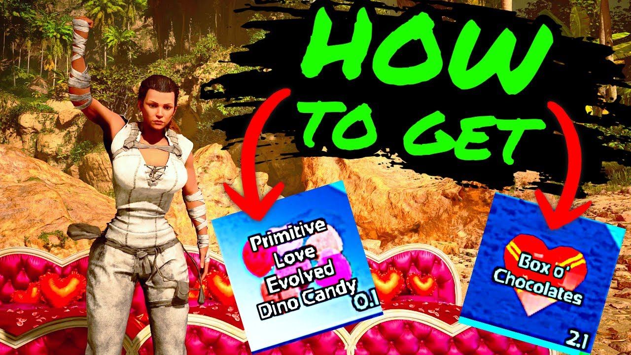 How To Get BOX OF CHOCOLATES and LOVE EVOLVED DINO CANDY in Ark Survival Ascended!! ALL OF THE WAYS смотреть онлайн