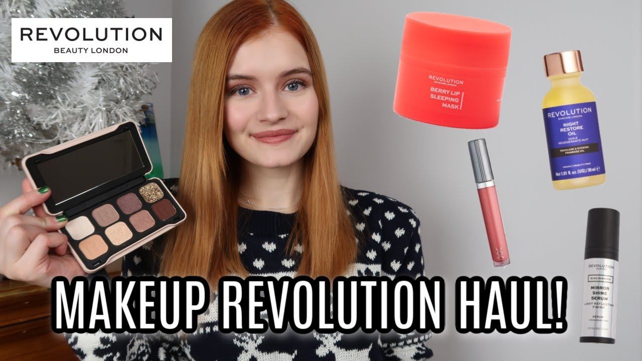 HUGE REVOLUTION HAUL! | NEW IN SKINCARE, MAKEUP AND HAIR PRODUCTS | DECEMBER 2020 смотреть онлайн
