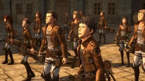 Attack on Titan A.O.T. Wings of Freedom/ Прохождение №4/ Вот это поворот