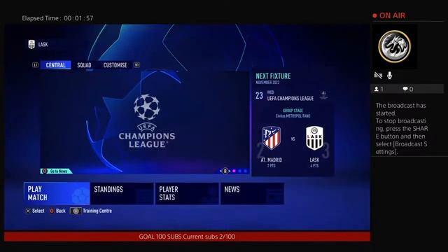 GOAL 100 SUBS Current Subs 2/100 смотреть онлайн