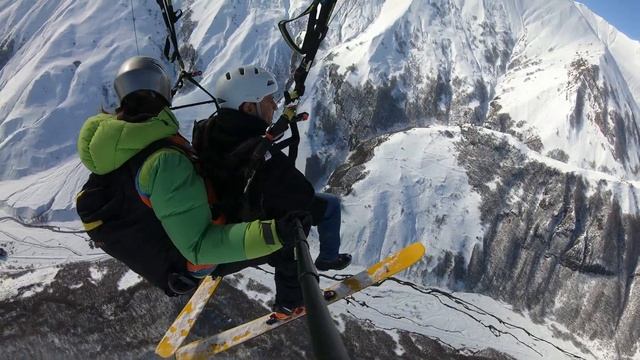Tandem Paragliding in Georgia Gudauri 2022 смотреть онлайн