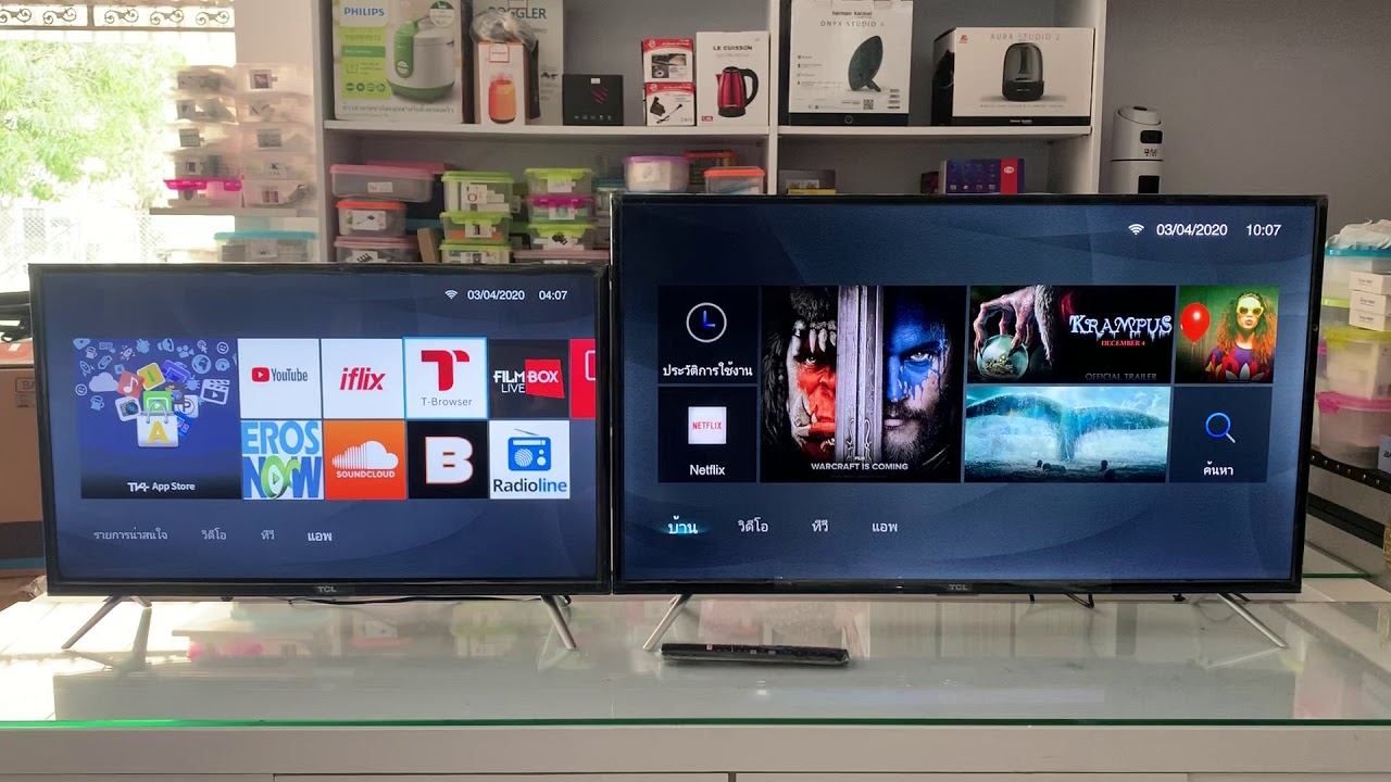 TCL 32” & 40” Smart TV