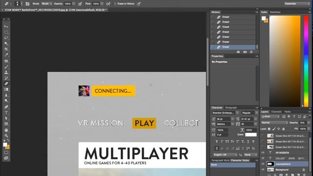 Star Wars Battlefront II Menu Concept смотреть онлайн