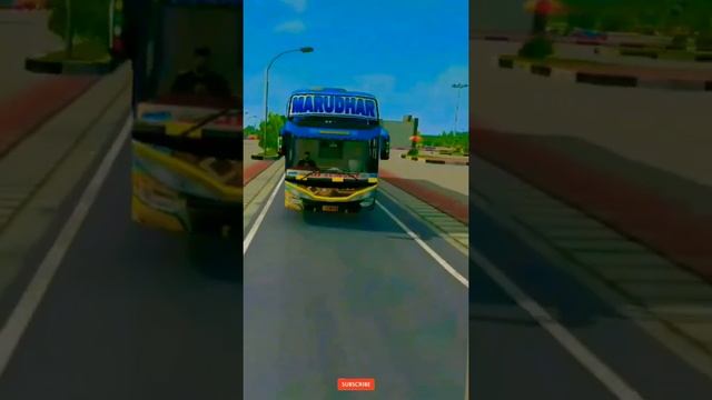 Bus mod Bussid|| Bus simulator Indonesia смотреть онлайн