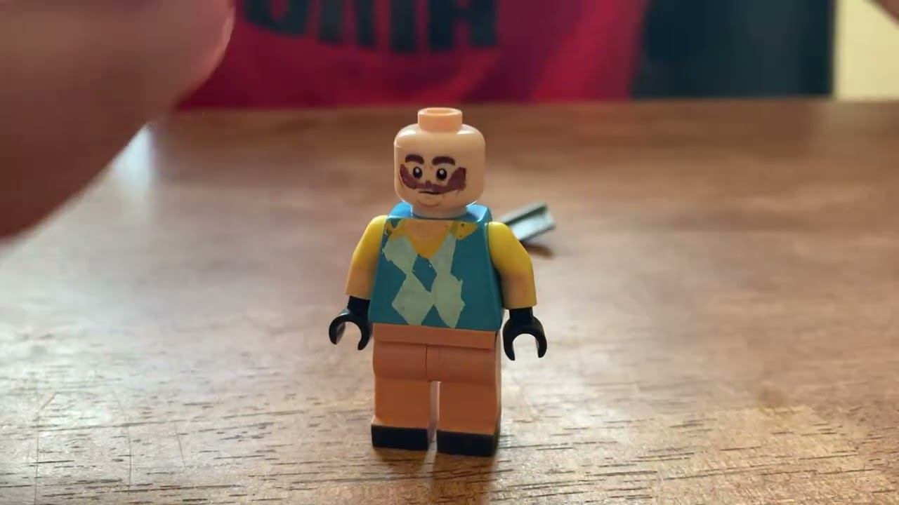 How to build custom lego Mr Peterson from hello neighbor. # custom смотреть онлайн