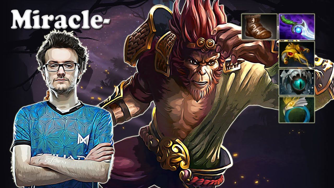 Miracle - Monkey King Midlane vs Collapse Sand King | Dota 2 7.31b Gameplay смотреть онлайн