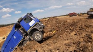 Грузовой эвакуатор. Самосвал "свечка".