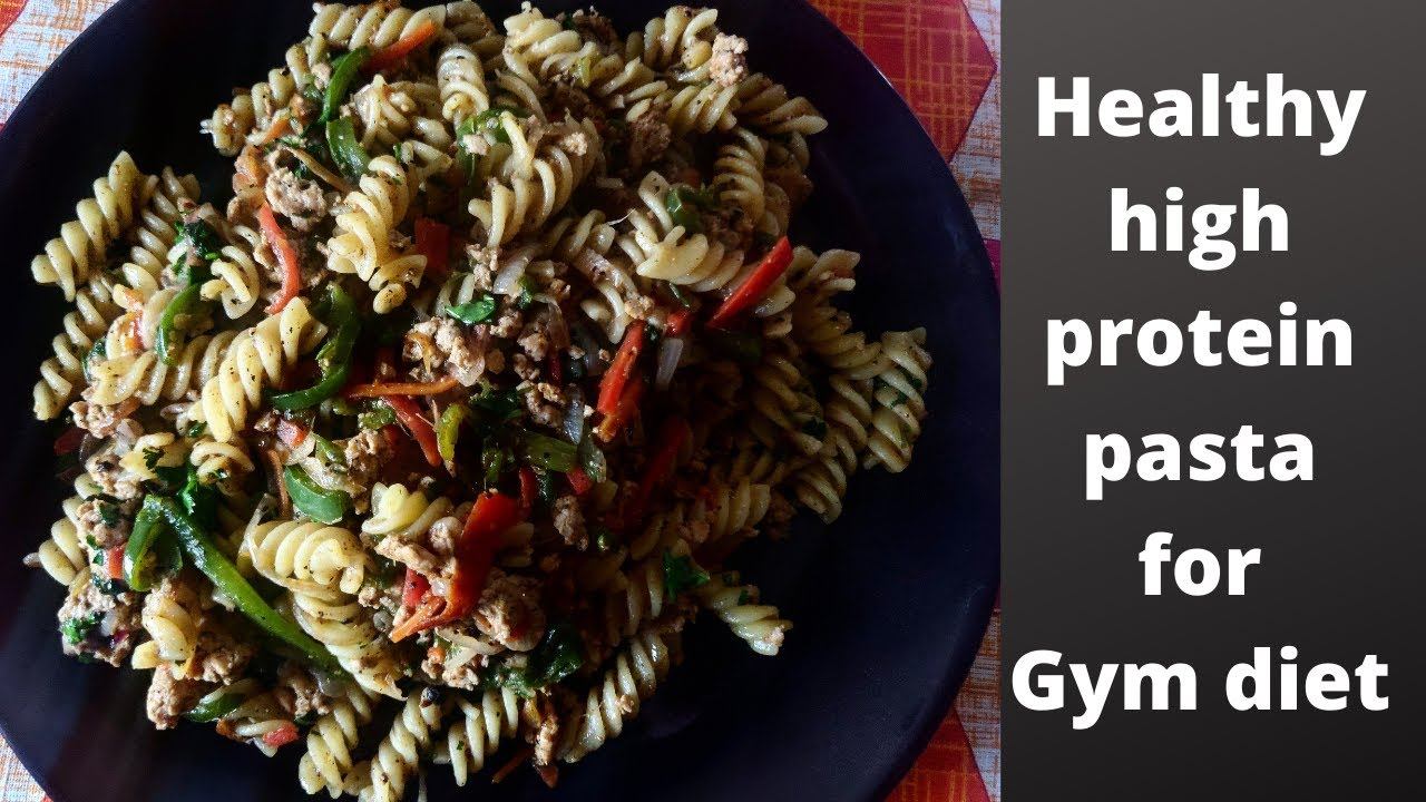 HIGH PROTEIN PASTA FOR WEIGHTLOSS | INDIAN STYLE PASTA | PASTA RECIPE | QUIK CHICKEN PASTA смотреть онлайн