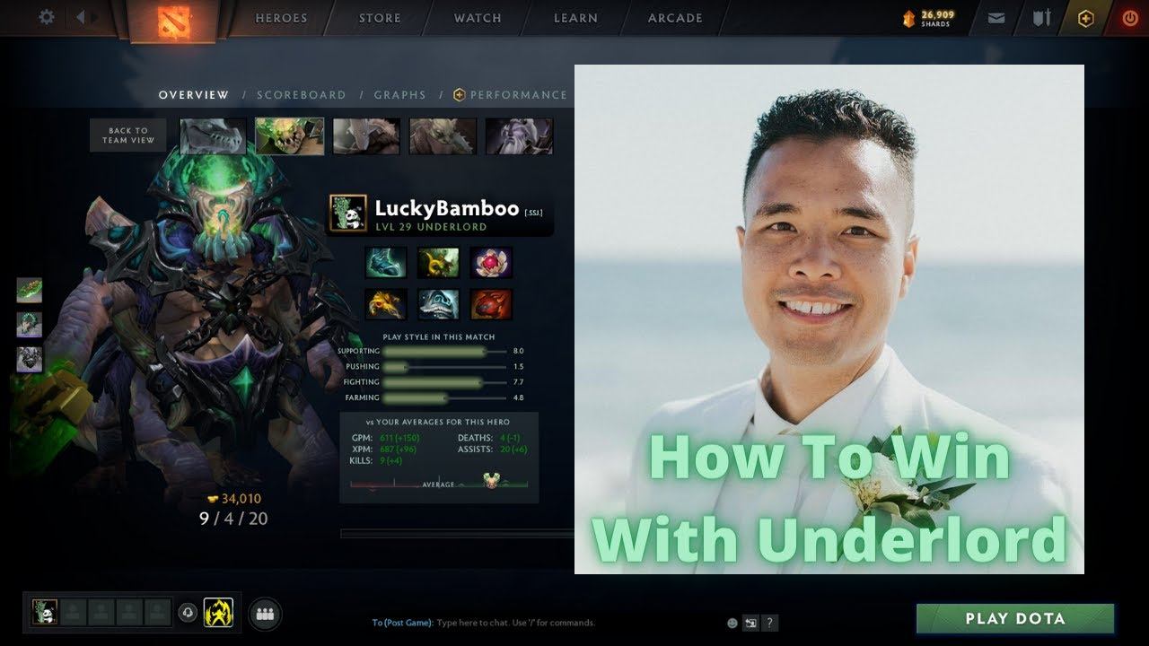 How To Win With Underlord In Dota 2 👾 смотреть онлайн