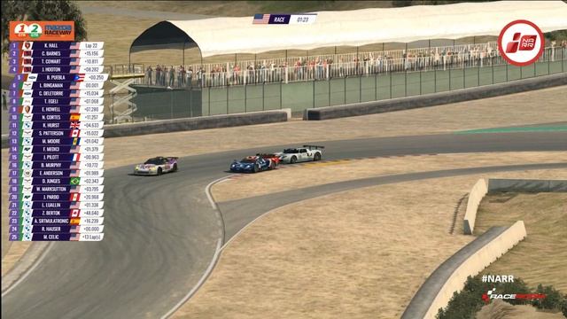 Replay 🏁! #Raceroom | Weekly Ranked Event! | GTR1 & GTR2 | Laguna Seca | Americas Server!| смотреть онлайн
