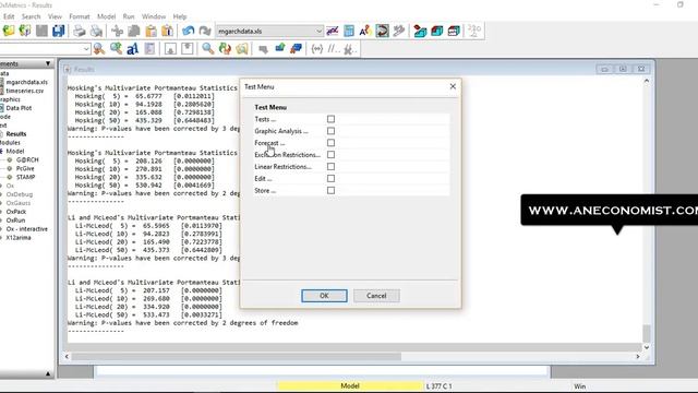 Multivariate GARCH DCC Estimation смотреть онлайн