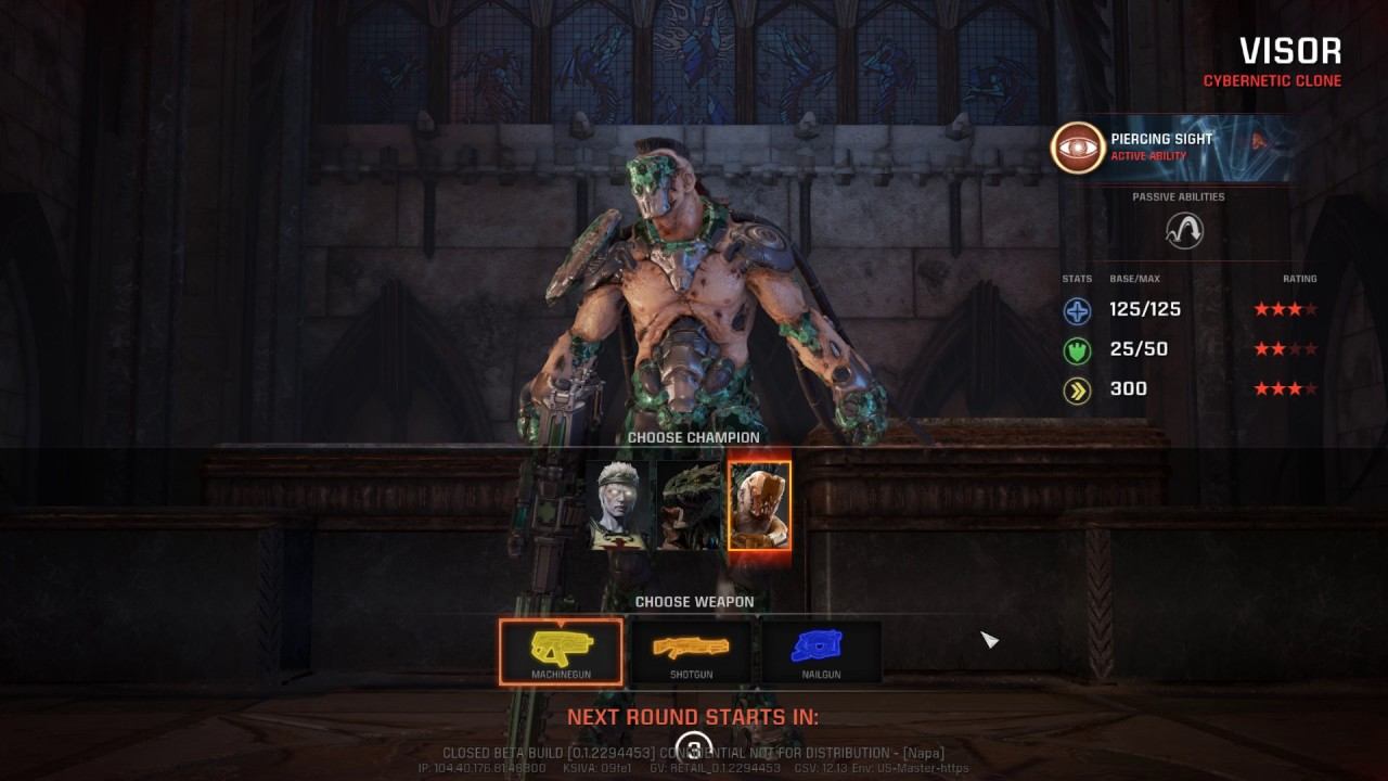 Quake Champions Bloodrun Galena Visor смотреть онлайн