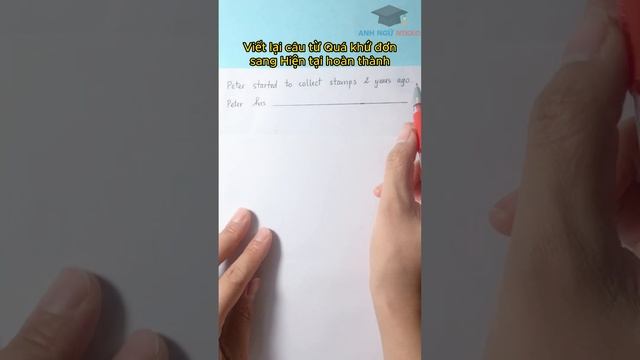 Cách viết lại câu từ Quá khứ đơn sang Hiện tại hoàn thành смотреть онлайн