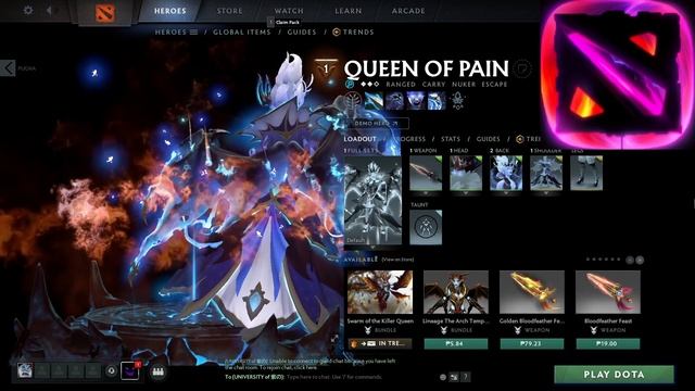 DOTA 2 MODS SKIN [DOTA 10-YEAR ANNIVERSARY] [FULL EFFECTS] NOT WORKING! смотреть онлайн