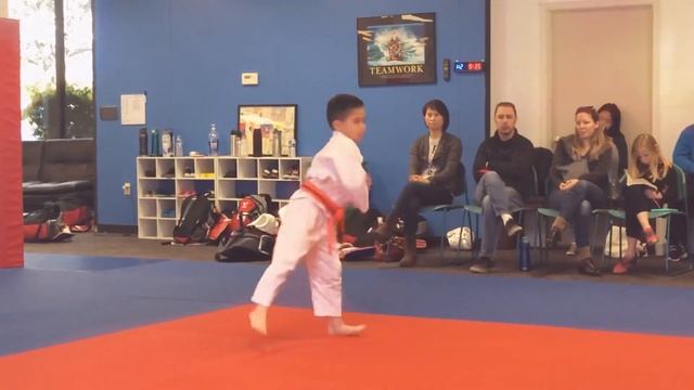 Nick - Orange Advanced Belt Test at Sparta TKD смотреть онлайн