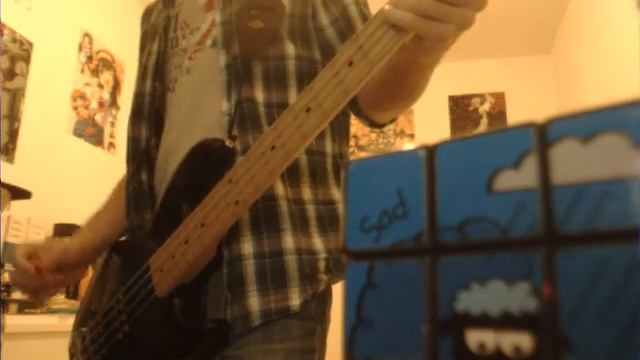 Blink 182 - Adam's Song - SoKette bass cover смотреть онлайн