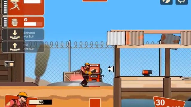 2D Team fortress 2 [Sentry fortress] смотреть онлайн