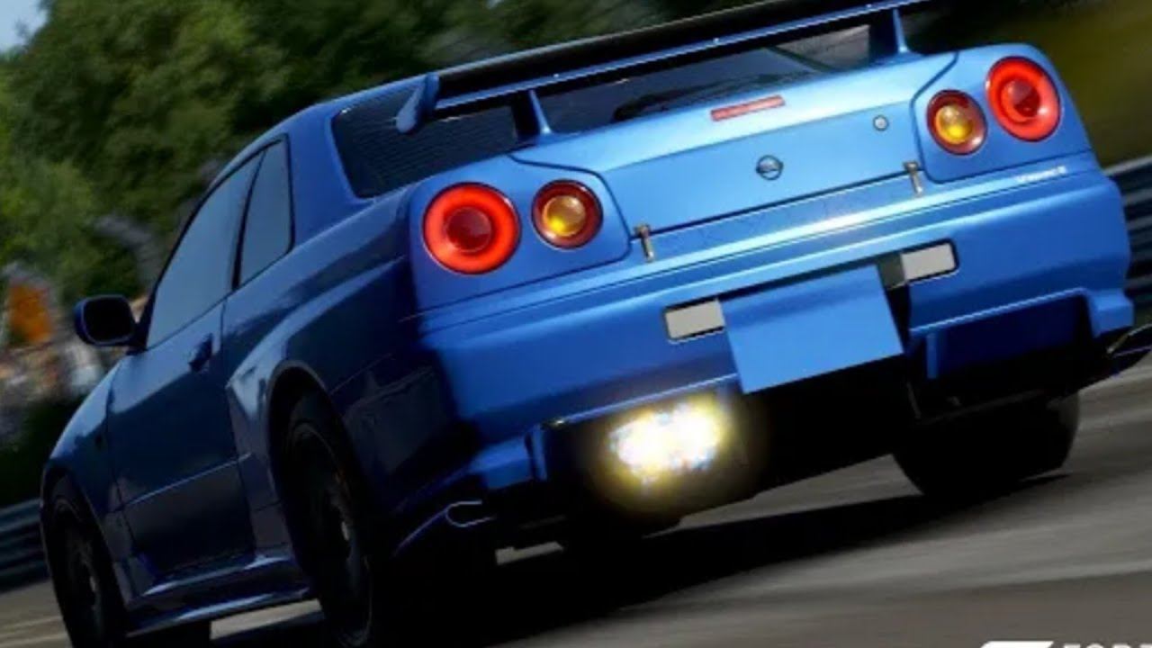 Forza motorsport 7 Nissan Skyline r34 Nurburgring part 1 Day time смотреть онлайн