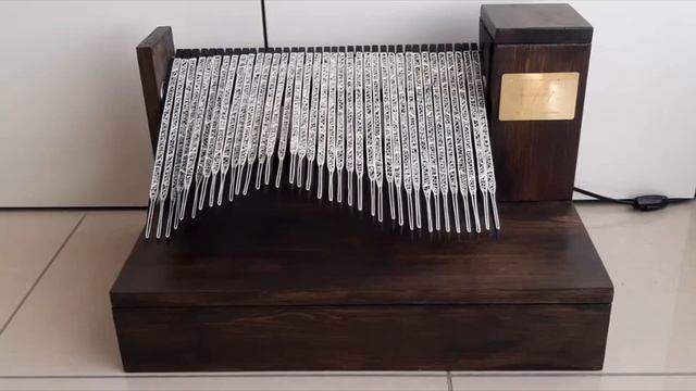 Simple Harmonic Wave - Sterling silver filigree kinetic sculpture смотреть онлайн