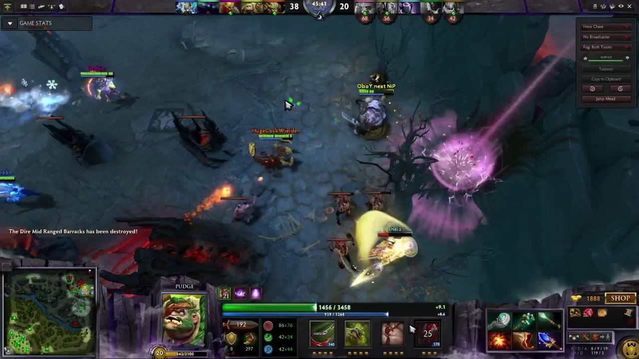 Dota 2 pudge MLG no scope hook смотреть онлайн