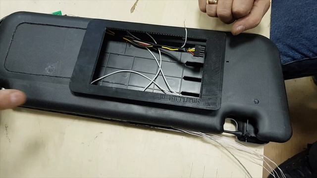 Интеграция планшета Nexus 7 в солнце защитный козырек. смотреть онлайн