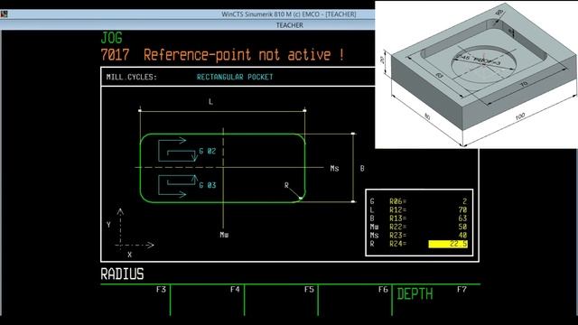 Wincts Sinumerik 810M- Criando um Bolsa Retangular em Fresamento CNC com Wincts Sinumerik 810M смотреть онлайн
