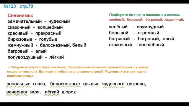 Руский язык учебник. 3 класс. Часть 2. Канакина В. П. Упраж.123 ответы смотреть онлайн
