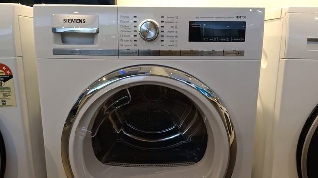 Siemens Heat Pump Condenser Dryer.Huge Drum.(MODEL-WT45W460IN)👍👍