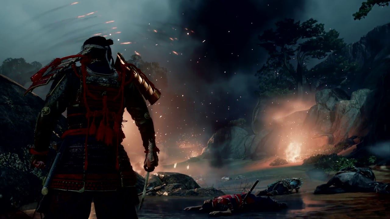 Ghost of Tsushima PS артефакты смотреть онлайн