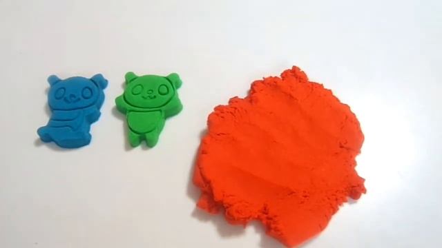 Learn Colors and Nambers with Kinetic Sand for Toddlers Nursery Rhymes Fun for Kids смотреть онлайн