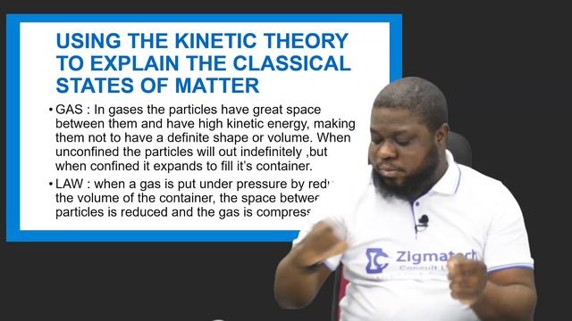 KINETIC THEORY OF MATTER PART 2 | CHEMISTRY | LEARNING HUB | EXAMGUIDE | ZIGMATECH CONSULT LIMITED смотреть онлайн
