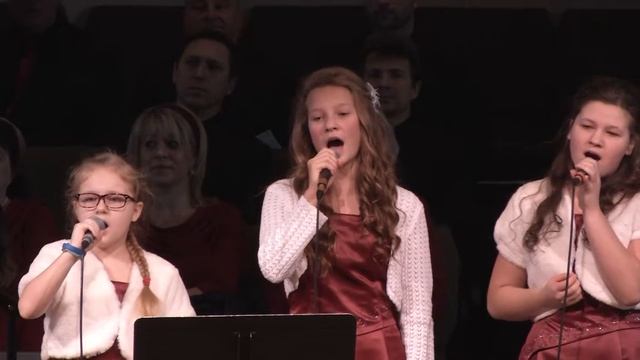 Пение - "Carol Of The Bells" - Группа "Луч радостй" смотреть онлайн